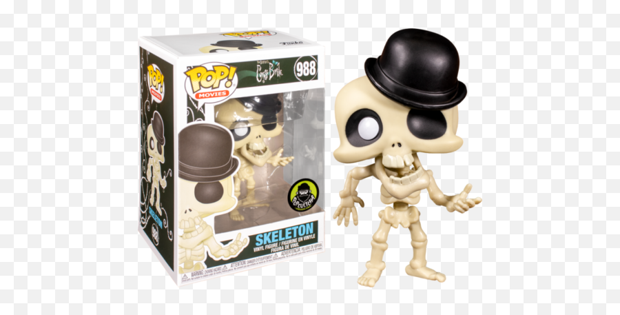 Rare Corpse Bride Skeleton 988 Bonejangles Funko Pop Vinyl Protector - Corpse Bride Funko Pop Emoji,How To Make Funko Emojis