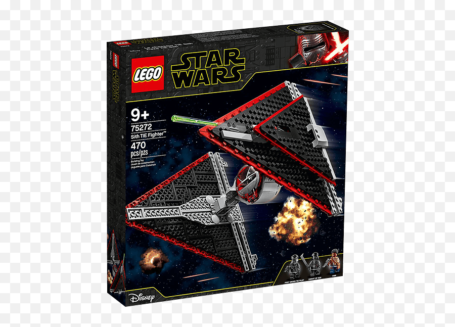 Lego Star Wars 75272 Sith Tie Fighter - Lego Star Wars The Rise Of Skywalker Sith Tie Fighter Emoji,Sith Code Emotions