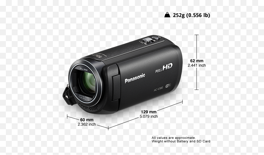 Hc - V380 Camcorder Panasonic Middle East Panasonic V385 Video Camera Emoji,Different Camera Angles For Emotions