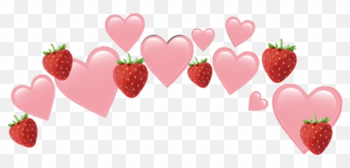 Heartcrown Heartjoon Pink Sticker By Haley Namjoon - Emoji Crown Pink Heart,Emoji Crown Overlay