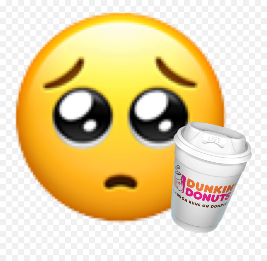 The Most Edited Dunkin Picsart - Sad Stickers Emoji,Dunkin Donuts Pumpkin Coffee Emoticons