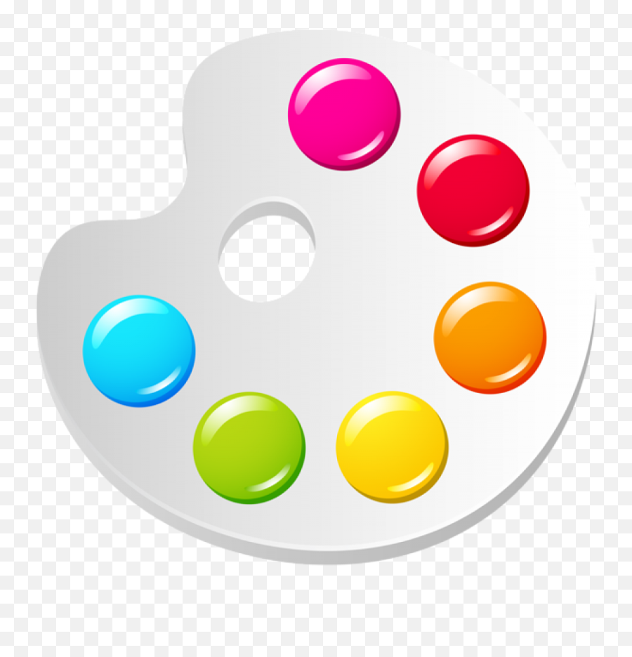 Paint Colors Palette - Color Palette Paint Png Emoji,Paint Pallet + Explosion Emoji