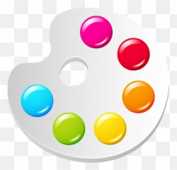 Paint Colors Palette - Color Palette Paint Png Emoji,Paint Pallet + Explosion Emoji