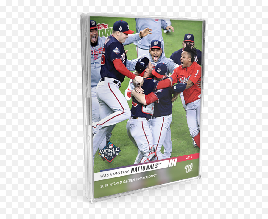 Topps Now Blowout Buzz - 2019 Washington Nationals Card Emoji,1995 Fleer Randy Johnson Emotion Card