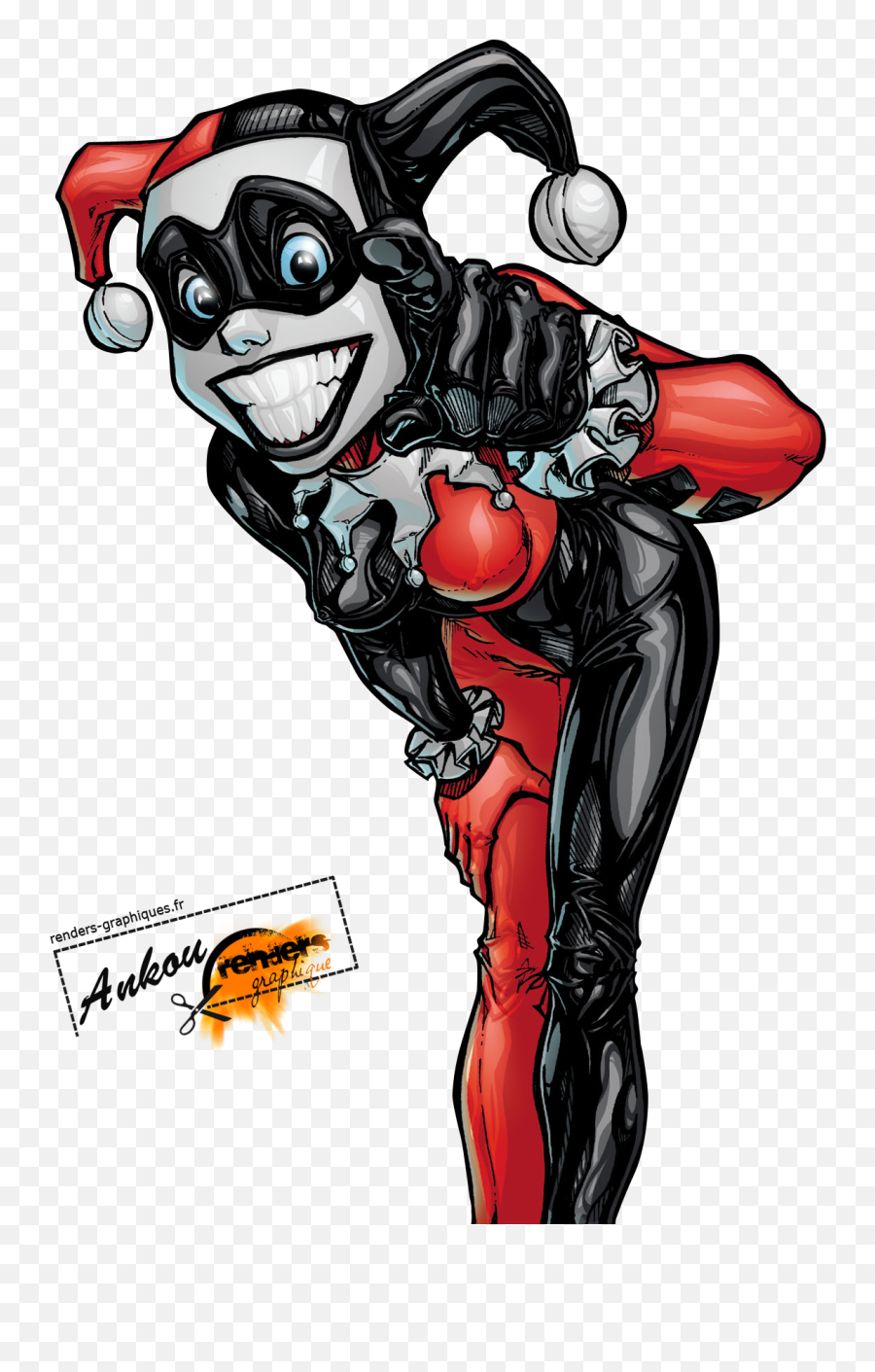 Cartoon - Clip Art Library Batman Animated Harley Quinn Png Emoji,The Emojis Harley Quinn Drawings