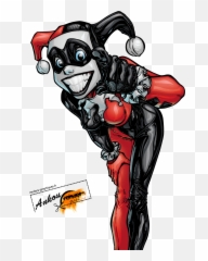 Cartoon - Clip Art Library Batman Animated Harley Quinn Png Emoji,The Emojis Harley Quinn Drawings