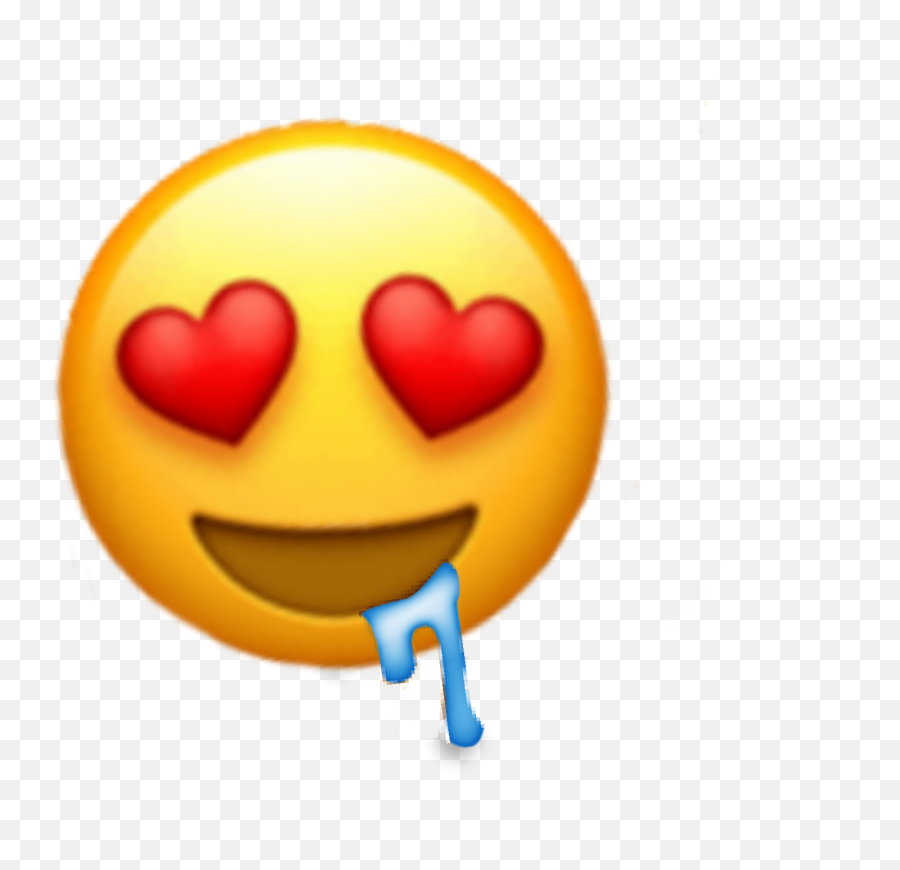 The Newest Drooling Stickers On Picsart - Transparent In Love Emoji,Drool Emoji Android