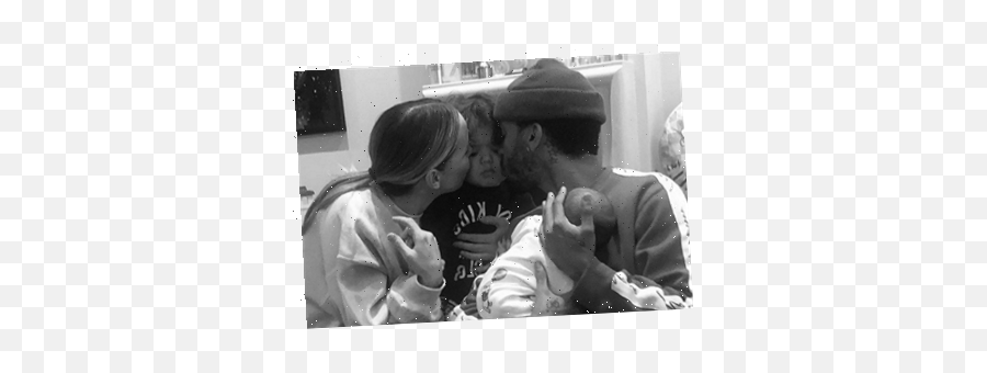 Jls Star Aston Merrygold Posts Adorable First Picture Of - Kiss Emoji,Jane Fonda Emojis