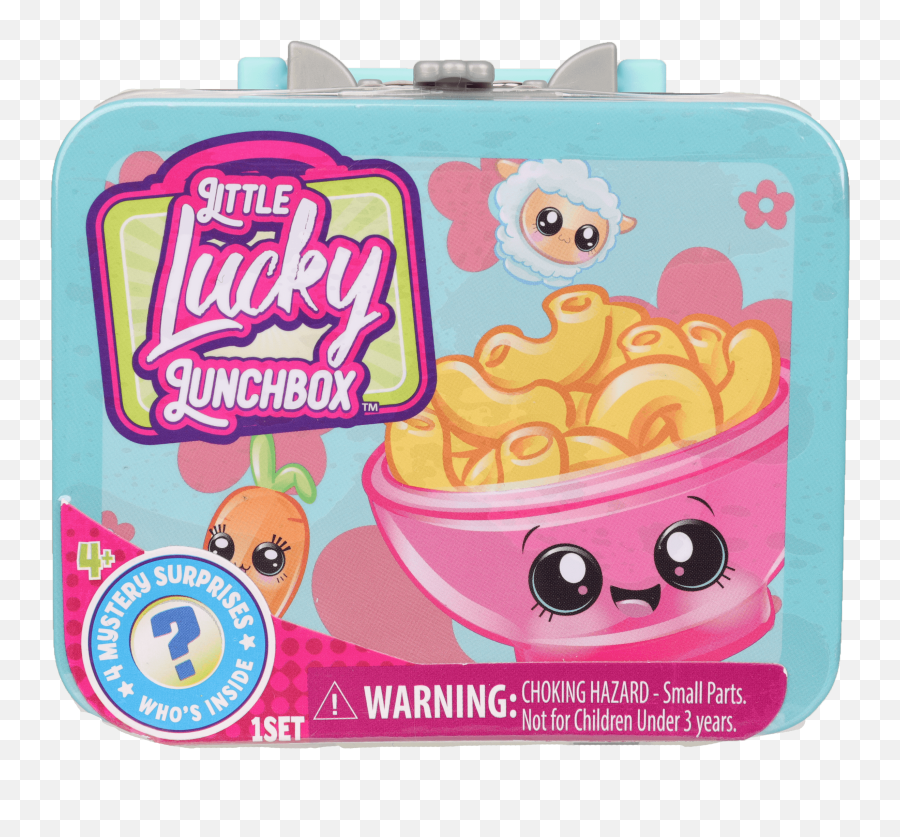 Little Lucky Lunchbox Surprise - Play Sets And Surprise Toys Emoji,Emoji Lunch Box Justice