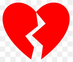 Broken Heart Clipart Png Download - Broken Heart Pic Big Emoji,Breaking Heart Emoji