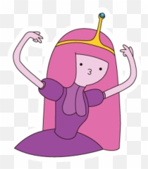 Adventure Time Cool Princess Bubblegum Sticker - Sticker Mania Emoji,Peppermint Butler Emoticon