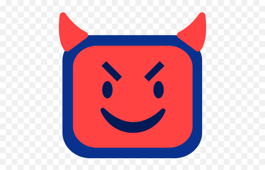 Ivc - Emojilil Demon In 2021 Emoji Mario Characters Demon,Demon Face Emoticon