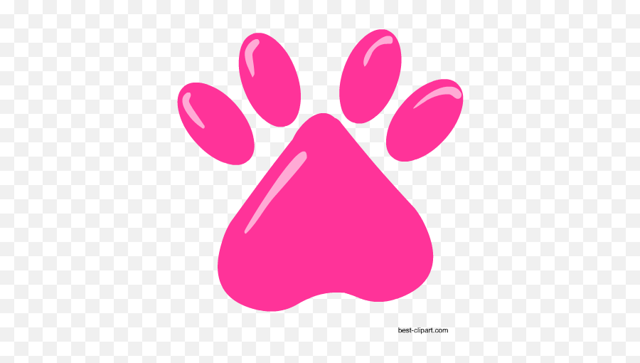 Free Dog Clip Art Dog House And Puppy Clip Art Emoji,Paw Print Emoji