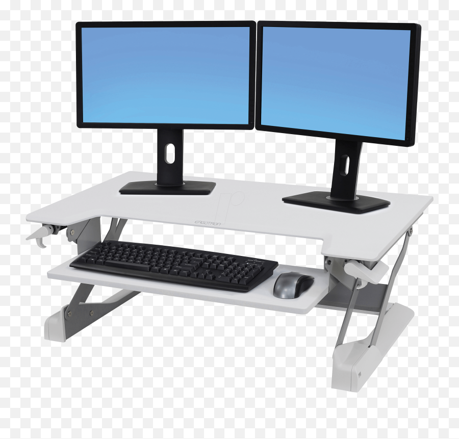 Computer Keyboard Laptop Sit - Stand Desk Workstation Emoji,Monitor Emoji