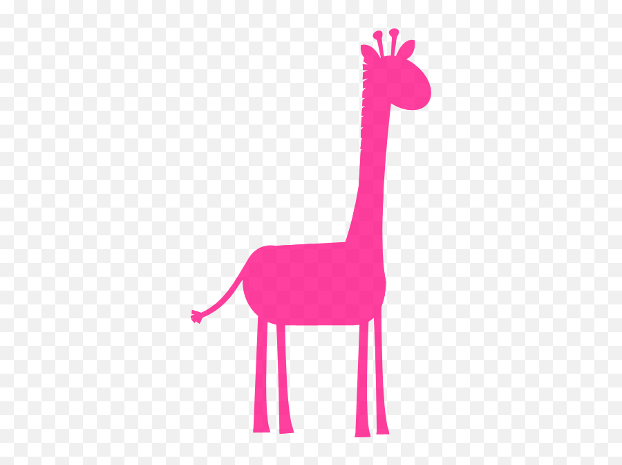 Pink Giraffe - Giraffe Birthday Transparent Background Emoji,Giraffe Emojis