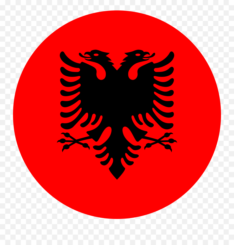Albania Flag Emoji U2013 Flags Web - Albanian Flag Circle,Flag Emoji