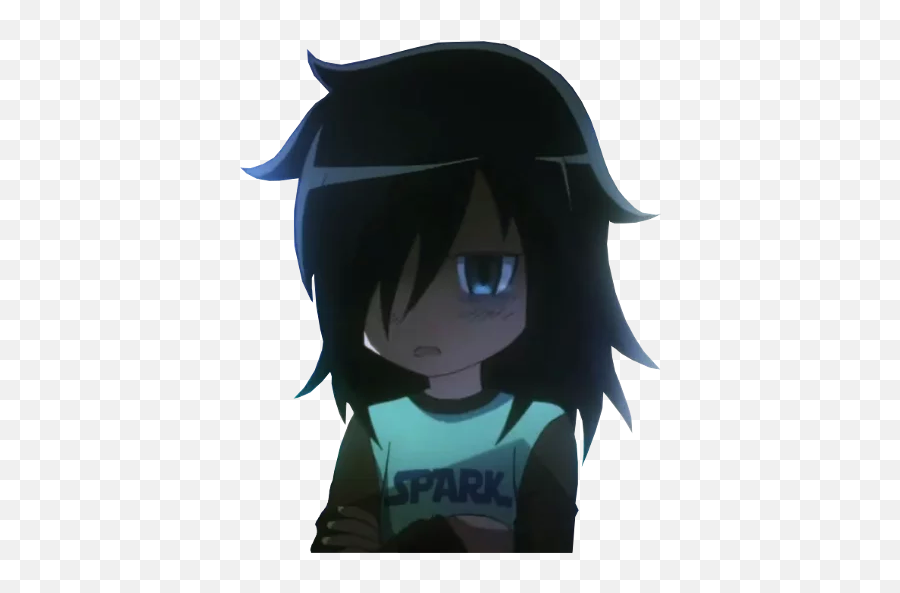 Tomoko Stickers For Whatsapp - Apps On Google Play Stickers De Anime Sad Emoji,Watamote Emoji Girl