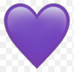 Purple Lilac Cute Emoji Heart Peachy - Girly,Lilac Emoji