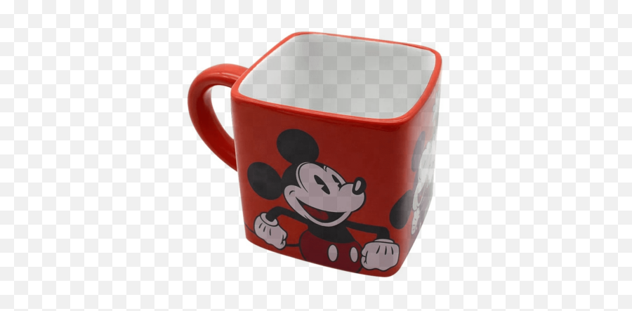 Caneca Cubo 300ml Disney Mickey E Minnie - Caneca Quadrada Mickey Emoji,Piscadinha Emoticon