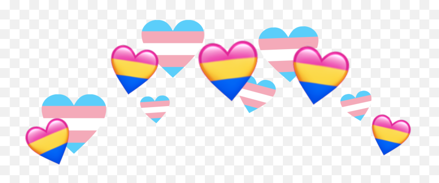 Pan Pansexual Sticker - Girly Emoji,Pansexual Symbol Emoji