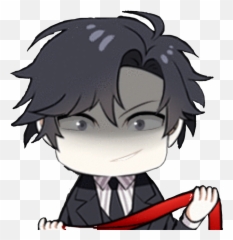 Jumin Sticker - Mystic Messenger Stickers Png Emoji,Jumin Emojis