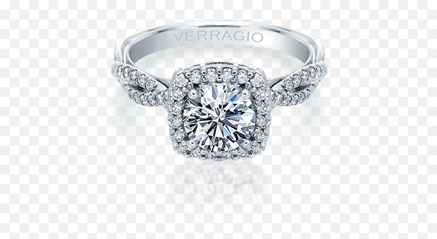 Renaissance - 918cu7 Verragio Classic V 918cu7 Emoji,Man Engagement Ring Woman Emoji