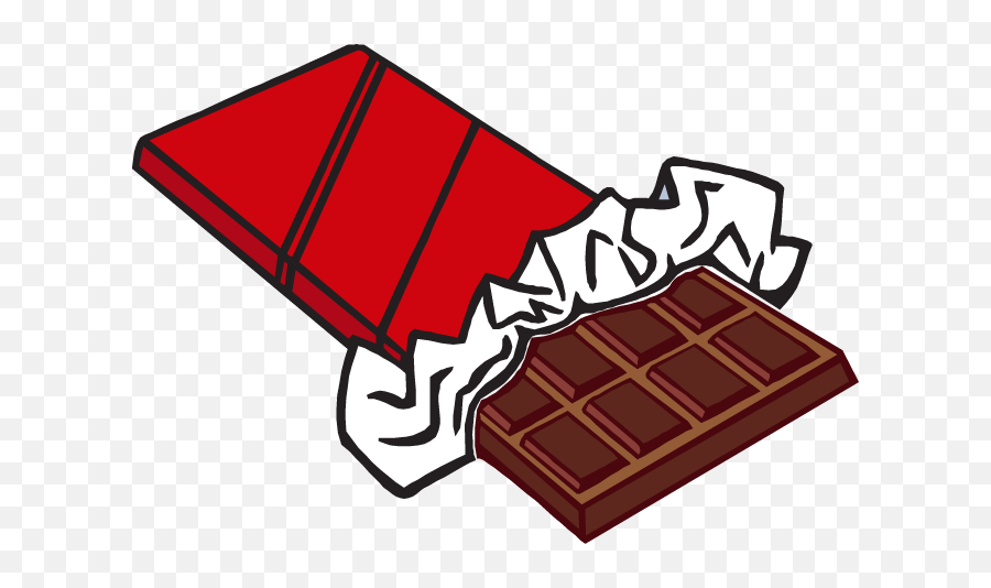 Chocolate Clipart Candy Food Free Clipart Images - Clipartix Bar Of Chocolate Cartoon Emoji,Chocolate Bar Emoji