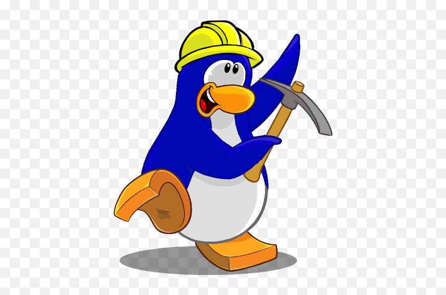 Blue Miners Army - Club Penguin Blue Miner Emoji,Thetoptens Emoticons