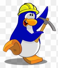 Blue Miners Army - Club Penguin Blue Miner Emoji,Thetoptens Emoticons