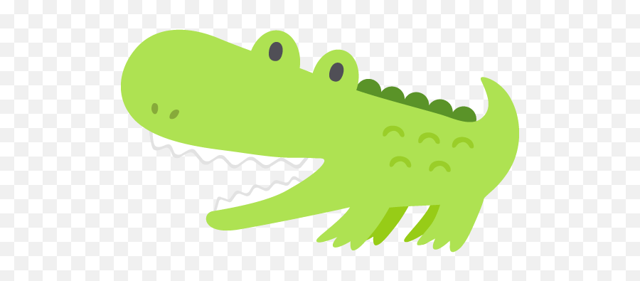 Clipart Crocodile For Kids - Crocodile Cartoon Transparent Emoji,Alligator Emoji