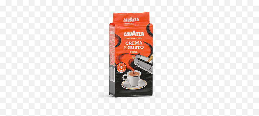 Ground Coffee For The Moka Pot Crema E Gusto Forte Lavazza Emoji,Bialetti Emotion Moko