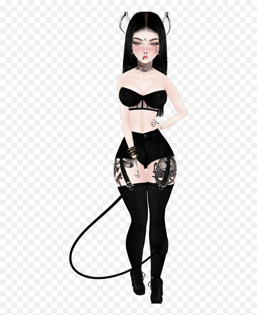 Zmyiukit Imvu Skin Model Aesthetic Girl - Midriff Emoji,Imvu Emoji