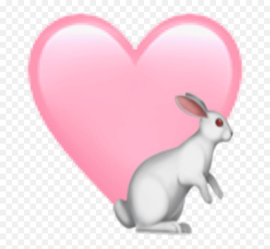 Pastel Pink Emoji Sticker By Josephine - Girly,Bunny Emoji