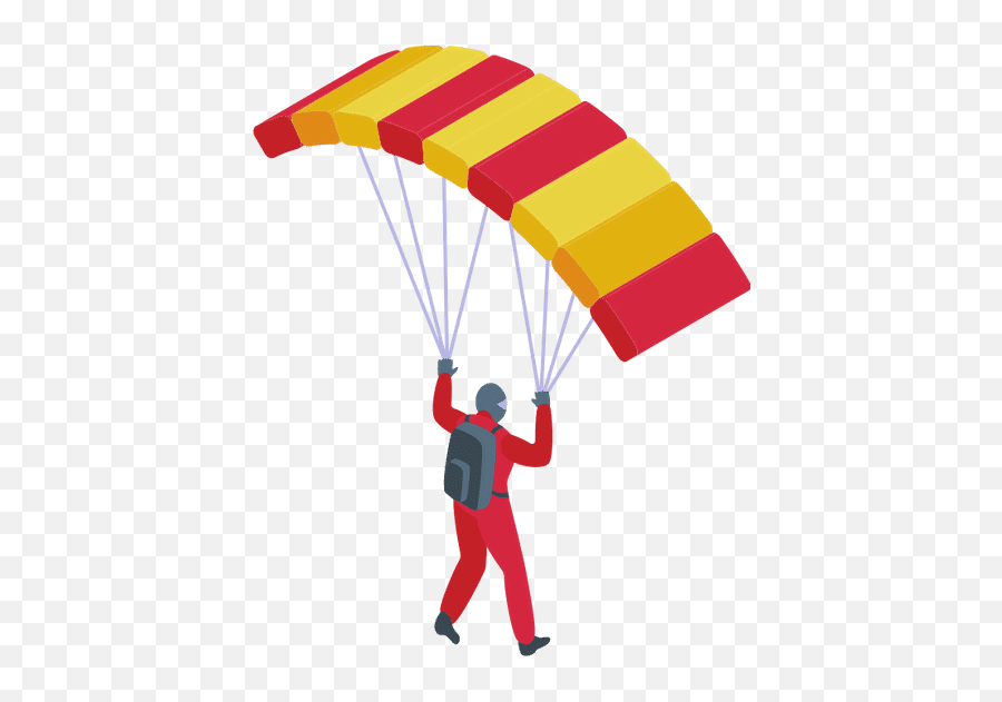 Parachute Man - Canva Emoji,Parasailing Emoji