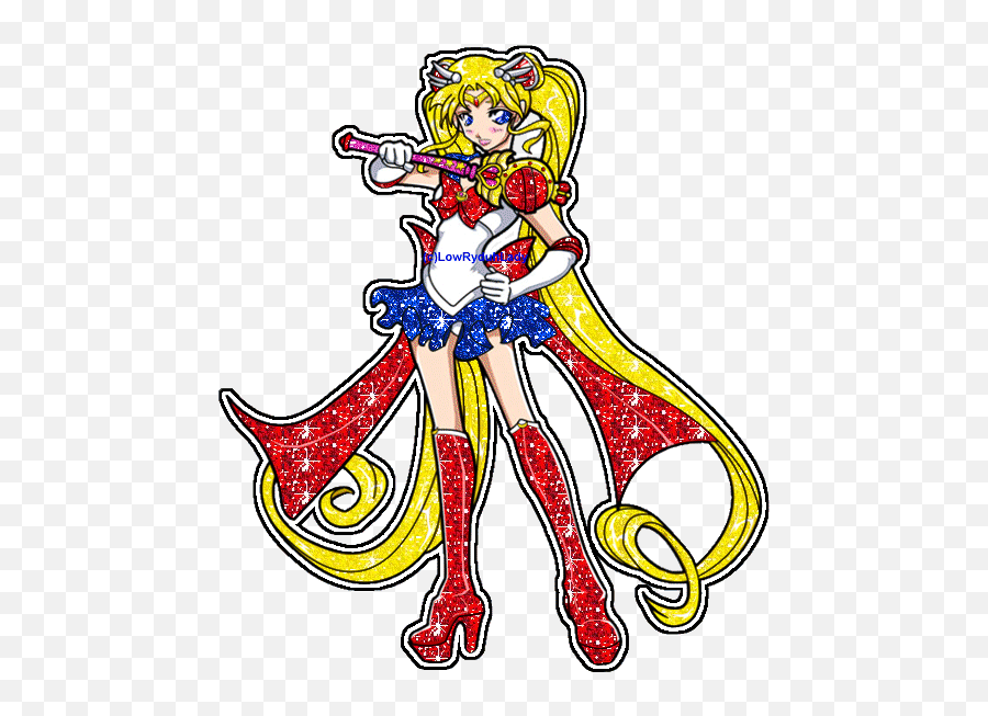 Sailor Moon Theme Song - Studios Glitter Sailor Moon Gif Emoji,Sailor Moon Emoticons