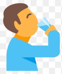 Drinking Icon - Clipart Drinking Water Png Emoji,No Alcohol Emoji
