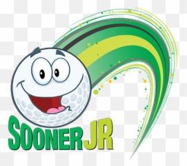 Sooner Jr - Golf Ball Cartoon Emoji,Emoticon Golf