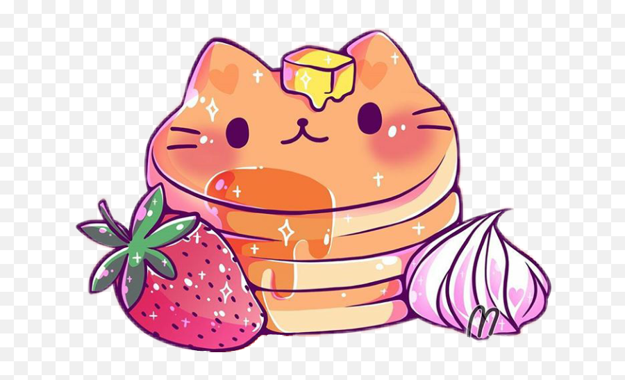 Kitty Emojis For Discord U0026 Slack - Discord Emoji Kawaii Pancake,Pancake Emojis Transparent