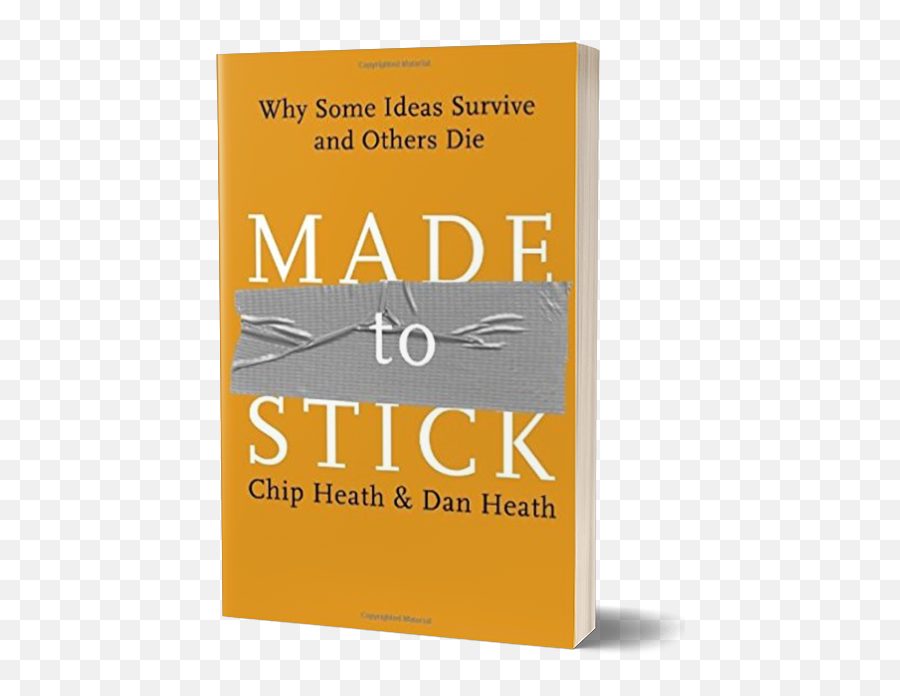 Made To Stick Why Some Ideas Survive And Others Die By Chip - Horizontal Emoji,Mind = Ideas And Emotions