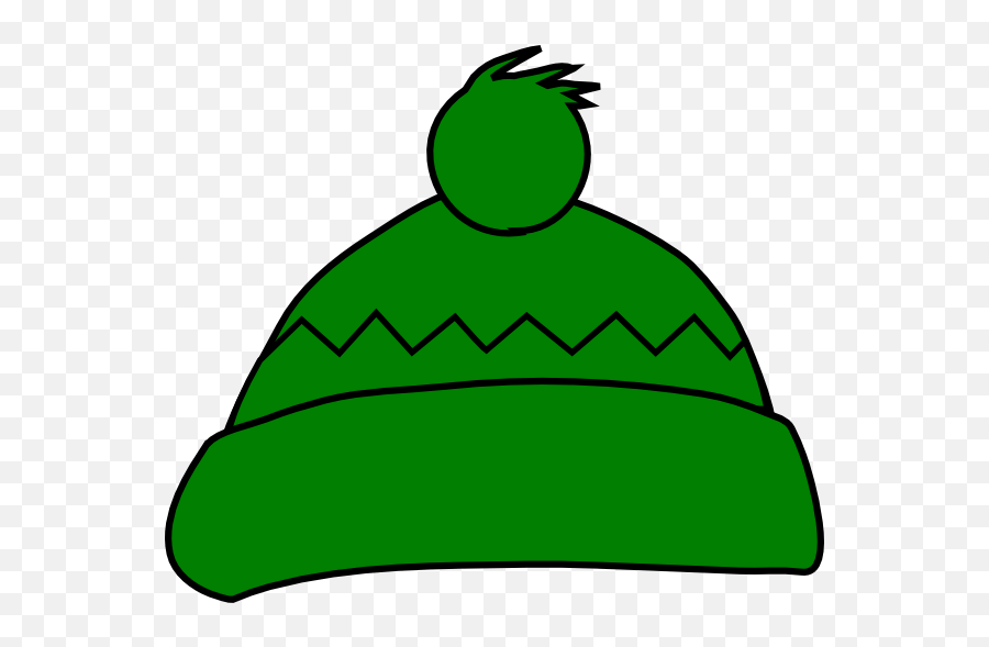 Hats Gloves And Scarves Clip Art - Green Winter Hat Png Emoji,Emoji Art Free Neck Scarvesclipart