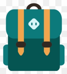 School Satchel - Backpack Emoji Png,Facebook Emoticons Suitcase