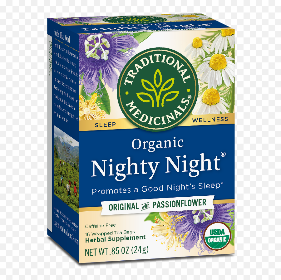 Creating A Self - Care Practice Traditional Medicinals Traditional Medicinals Organic Nighty Night Tea Emoji,Chamomiles Feel Emotions