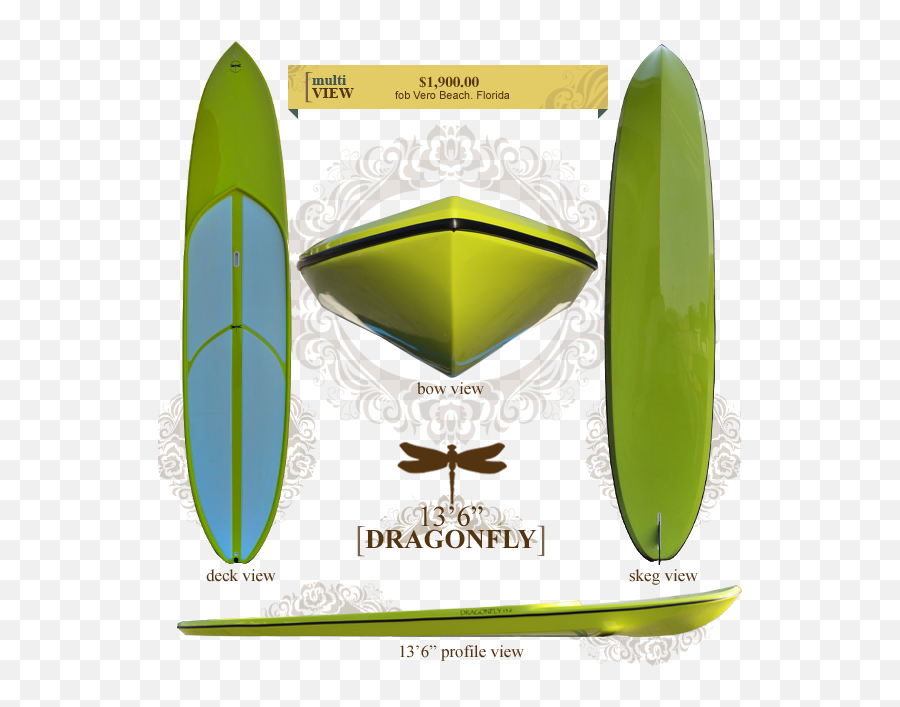 Dragonfly Paddleboards - Surfboard Emoji,Dragonfly Text Emoticon