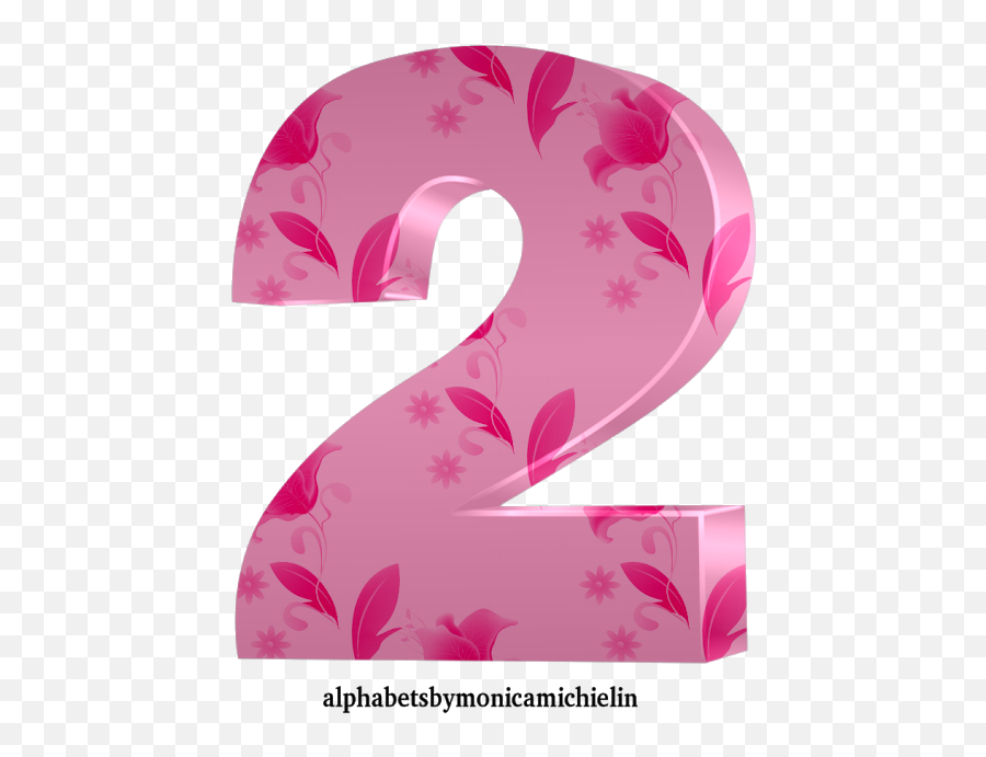 Monica Michielin Alfabetos Pink Flowers Pastel Alphabet - Girly Emoji,Bible Emotion Numbers Printable