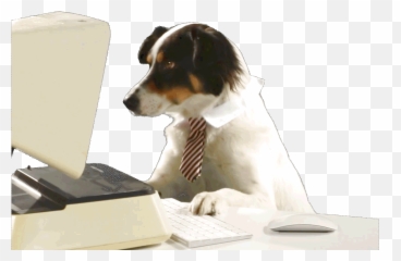 Top Dog Funny Se Stickers For Android U0026 Ios Gfycat - Dog At Work Gif Emoji,Dog Emoji Keyboard