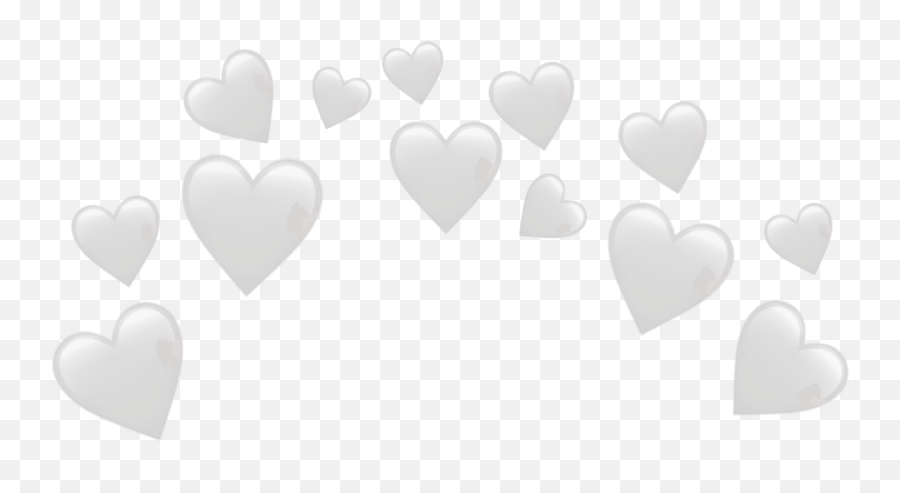 White Sticker By - Girly Emoji,Where Is The White Heart Emoji