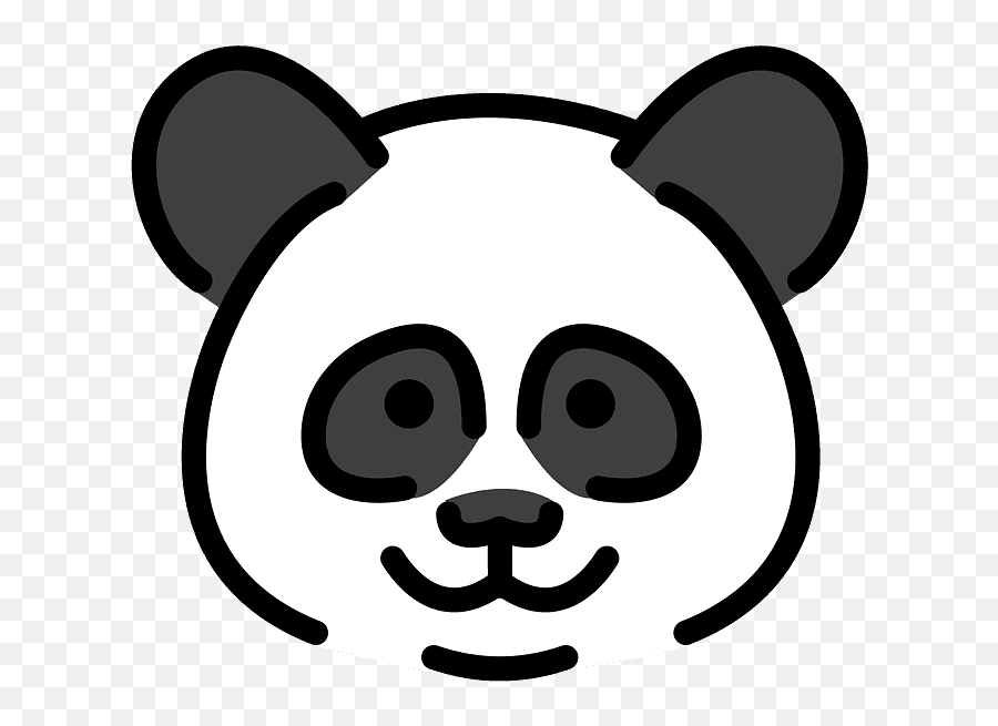 Panda Emoji Clipart - Portable Network Graphics,How To Draw A Panda Emoji