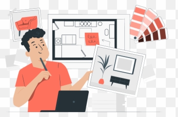 Home Renovation Services - Karmadesk Interior Designer Illustration Emoji,Karma Emotion Interior