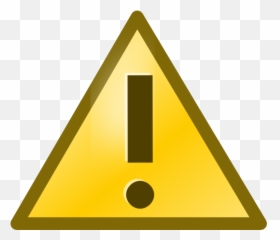 Yellow Exclamation Point - Exclamation Inside Triangle Emoji,Guys Who Use Lots Of Exclamation Marks And Emoticons