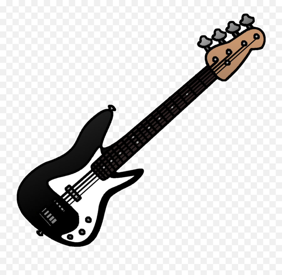 Bass Guitar Electric Guitar Clip Art - Daniela Cliparts Png Bass Guitar Clipart Png Emoji,Electric Emoji